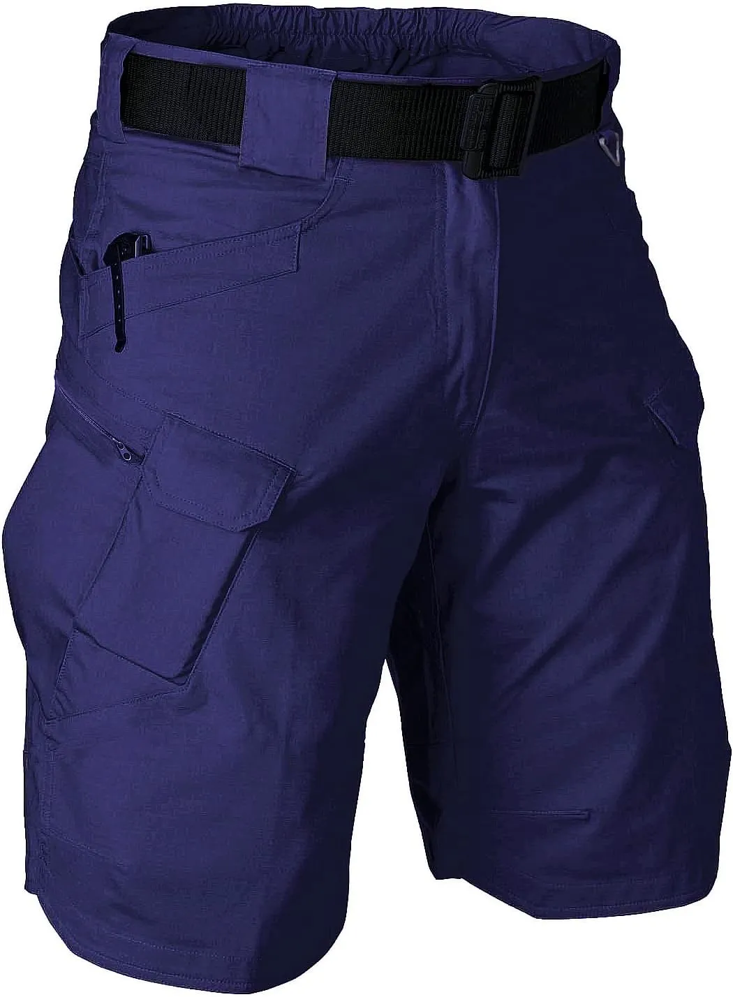 Tactical Cargo Workout Shorts for Men Outdoor Hiking Fishing Combat Casual Work Short Multi Pockets (No Belt)