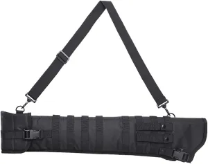 Tactical Shotgun Rifle Scabbard Bag Adjustable Shoulder Strap Outdoor Hunting Molle Holster