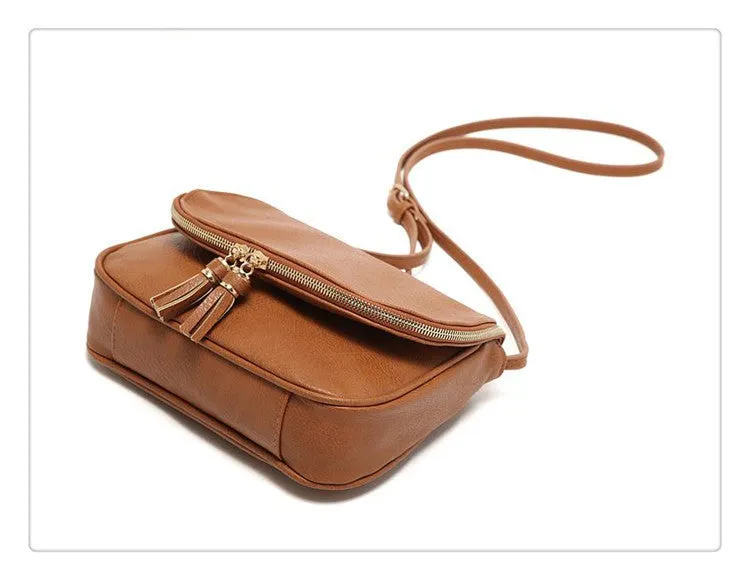 Tassel Women Leather Handbags