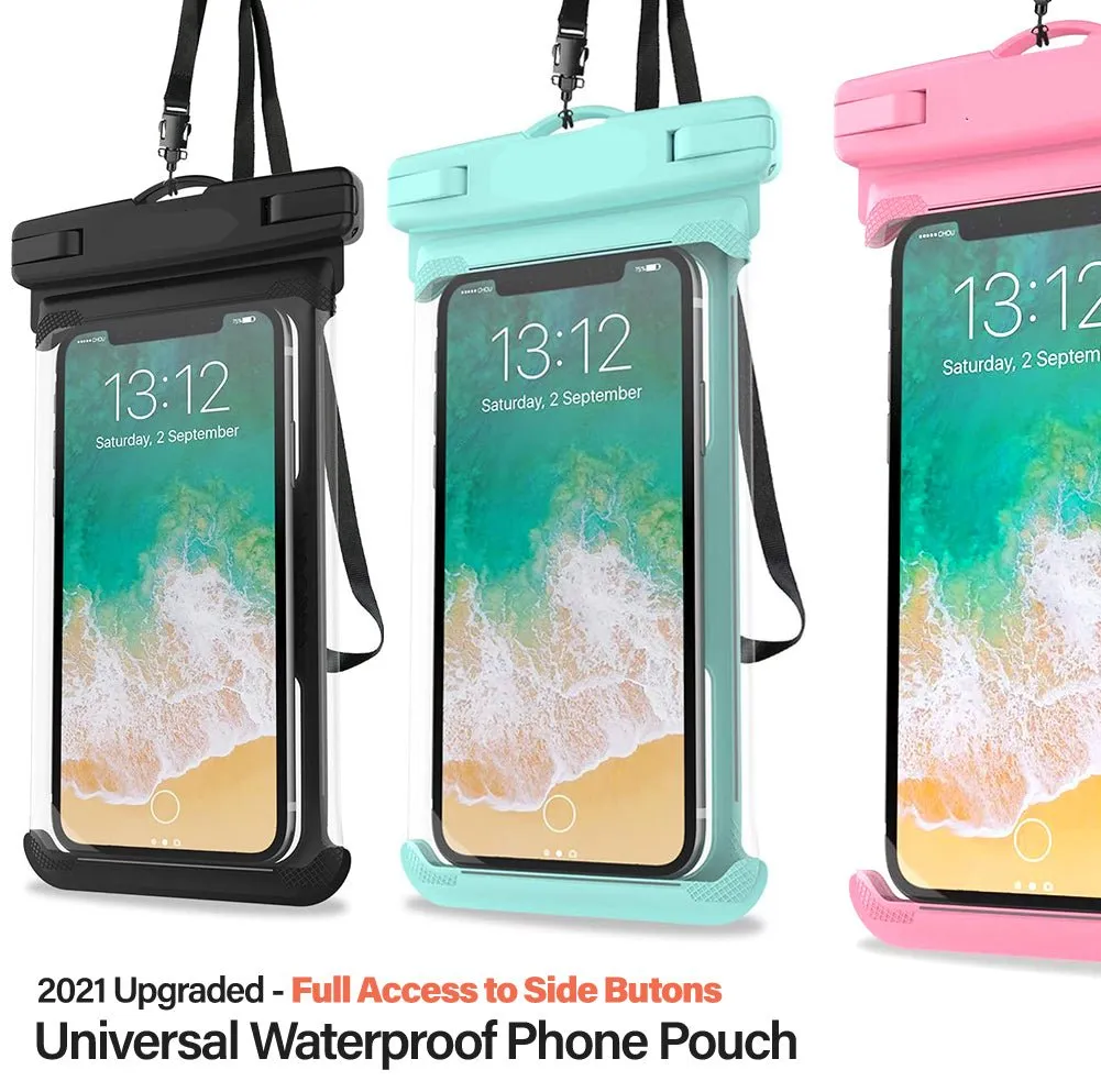 TEGAL Universal Waterproof Phone Pouch Black