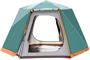 Tents Pop Up 2-4 5-8 Man Person Camping Waterproof Instant Automatic Easy Set Up Dome Holiday (#1 330cm) (#1 330cm)