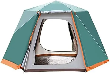 Tents Pop Up 2-4 5-8 Man Person Camping Waterproof Instant Automatic Easy Set Up Dome Holiday (#1 330cm) (#1 330cm)