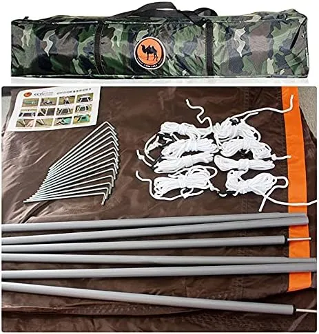 Tents Pop Up 2-4 5-8 Man Person Camping Waterproof Instant Automatic Easy Set Up Dome Holiday (#1 330cm) (#2 330cm)
