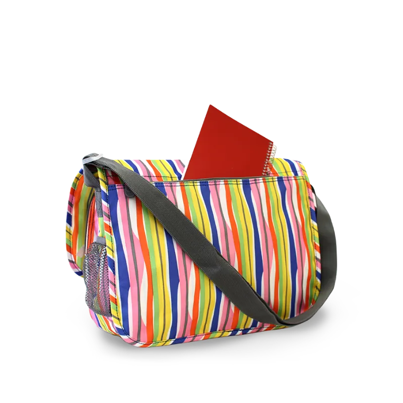 Terry Messenger bag in Wavery - Final Sale