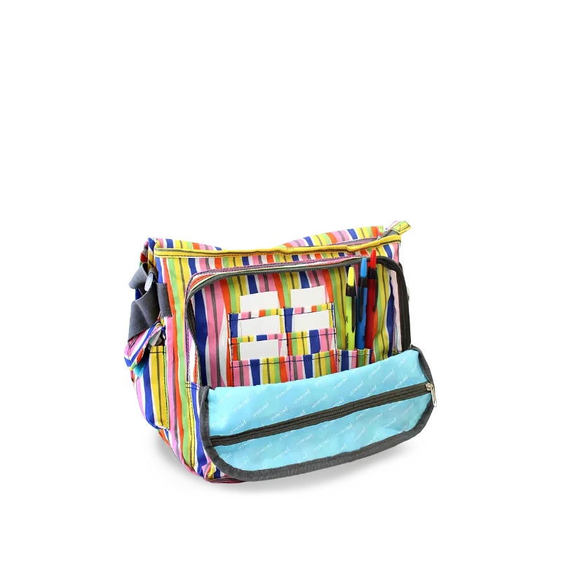 Terry Messenger bag in Wavery - Final Sale
