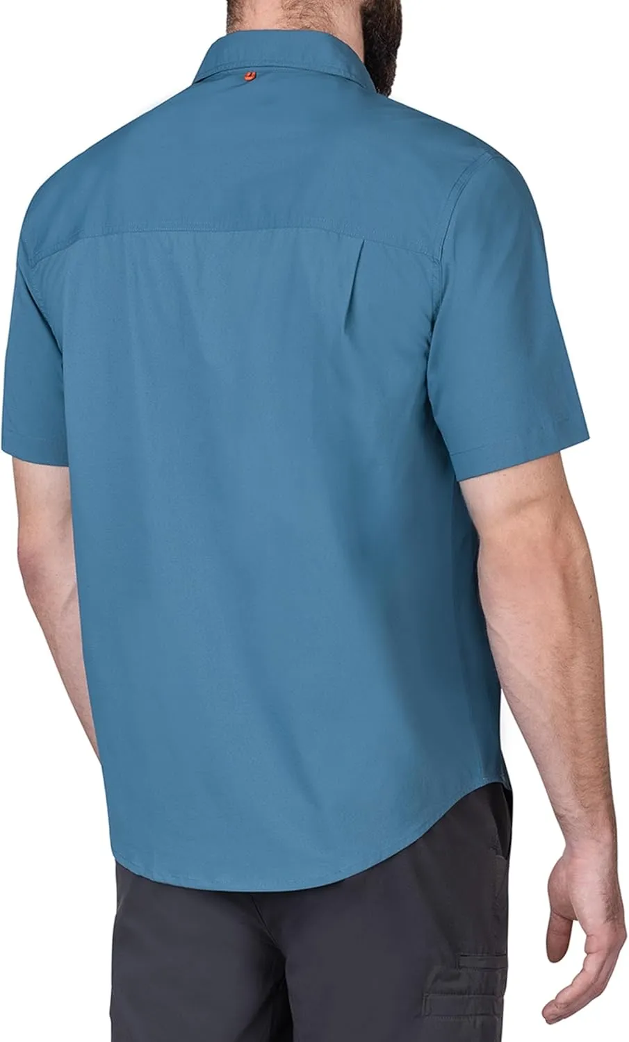 The American Outdoorsman Blackfoot River Short Sleeve Fishing Shirt for Men