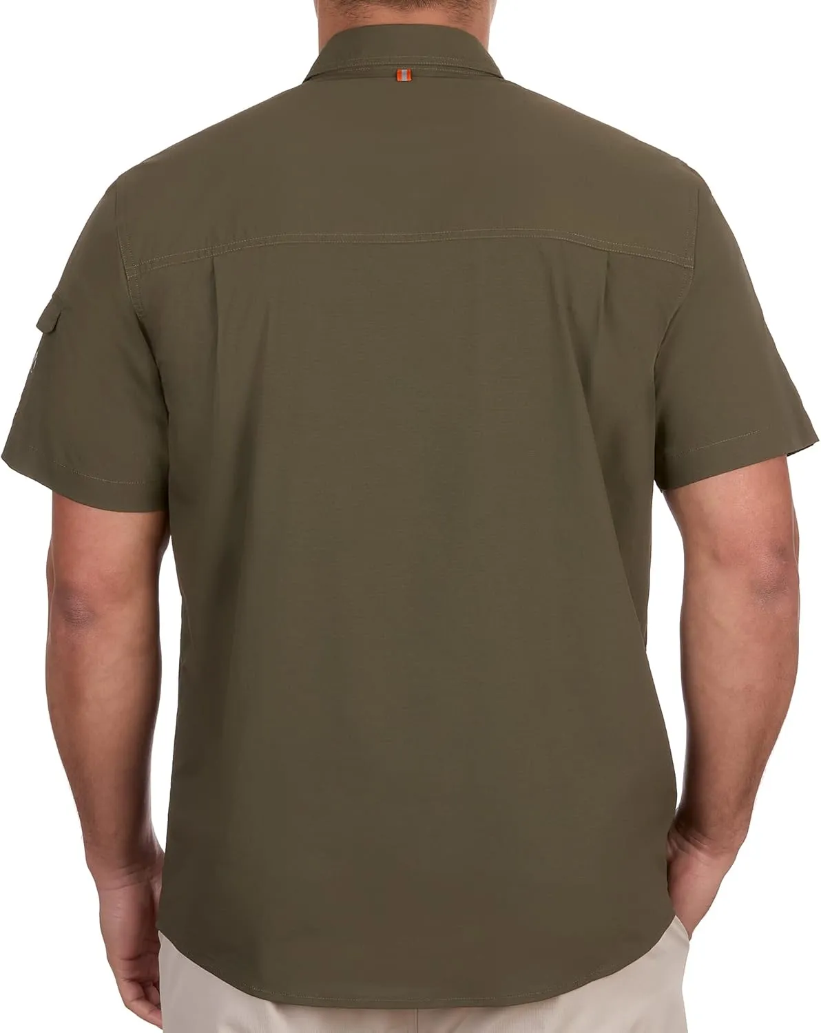 The American Outdoorsman Blackfoot River Short Sleeve Fishing Shirt for Men