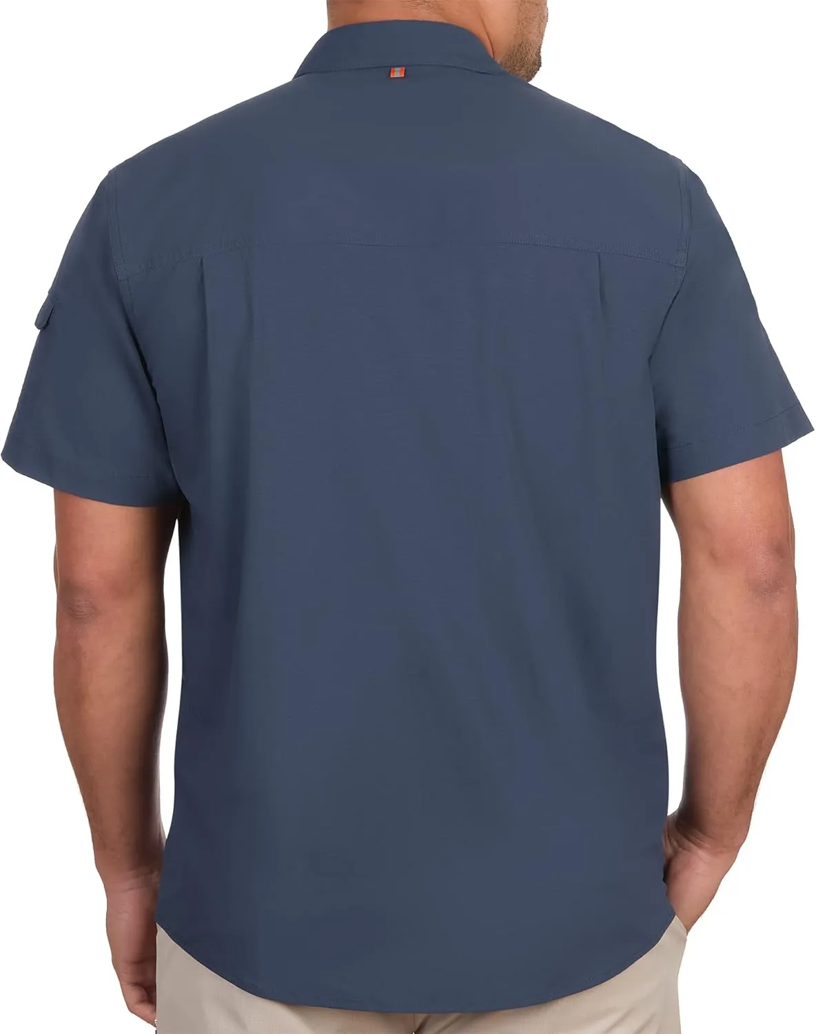 The American Outdoorsman Blackfoot River Short Sleeve Fishing Shirt for Men