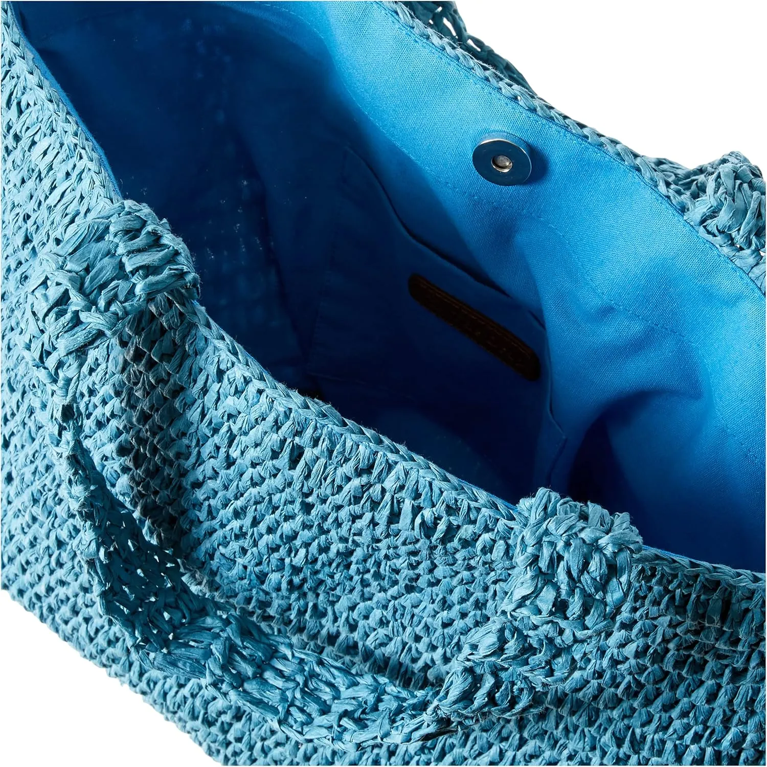 The Drop Women's Ealga Flat Handle Straw Tote