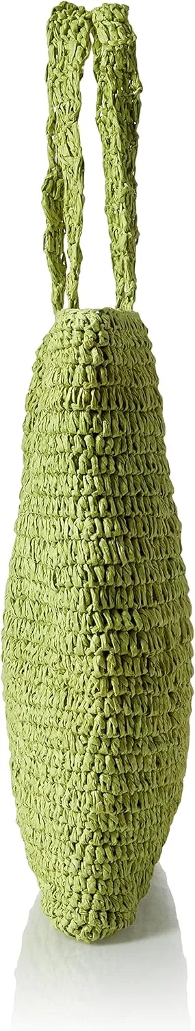 The Drop Women's Ealga Flat Handle Straw Tote