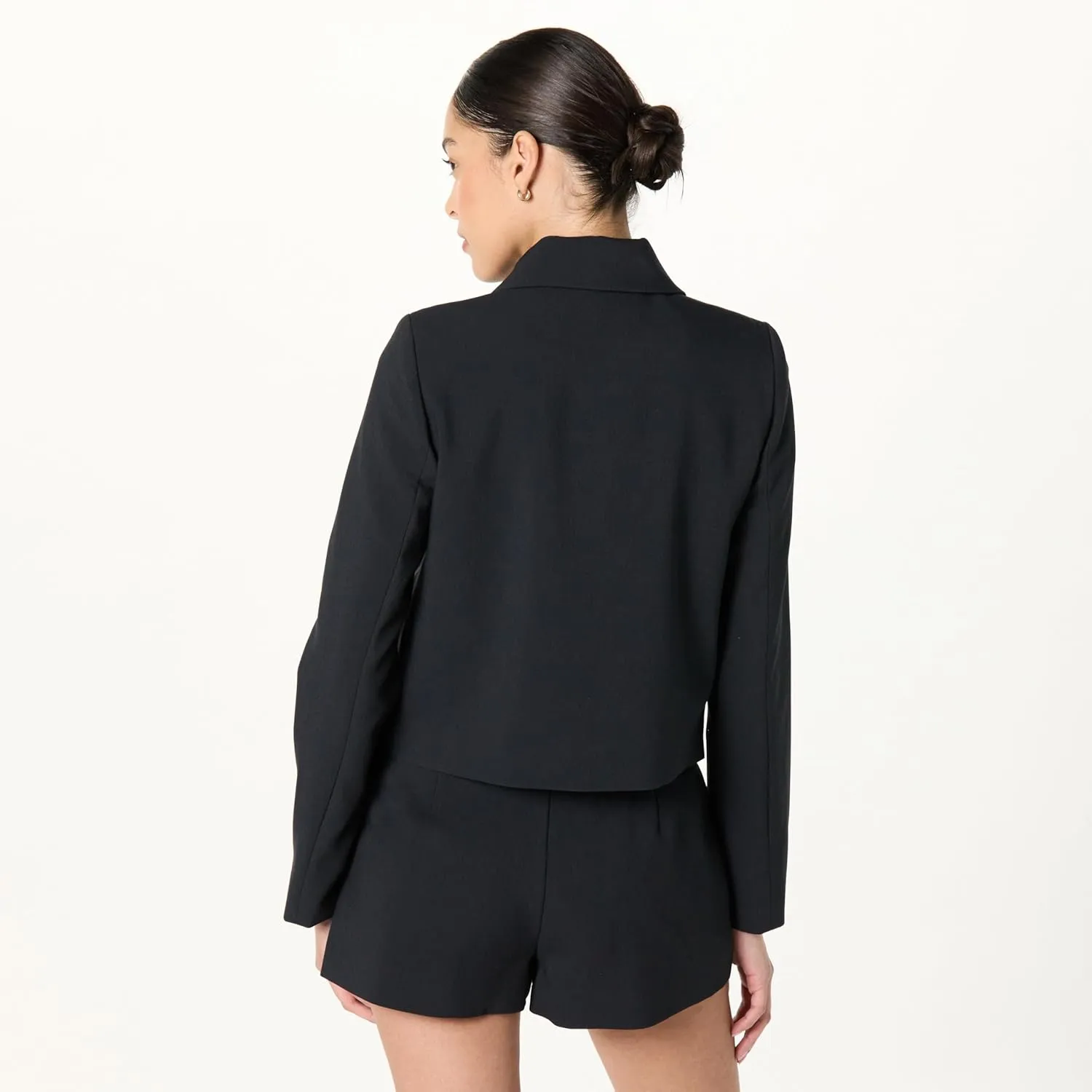 The Drop Women's Myra Suiting Jacket with Flap Pockets