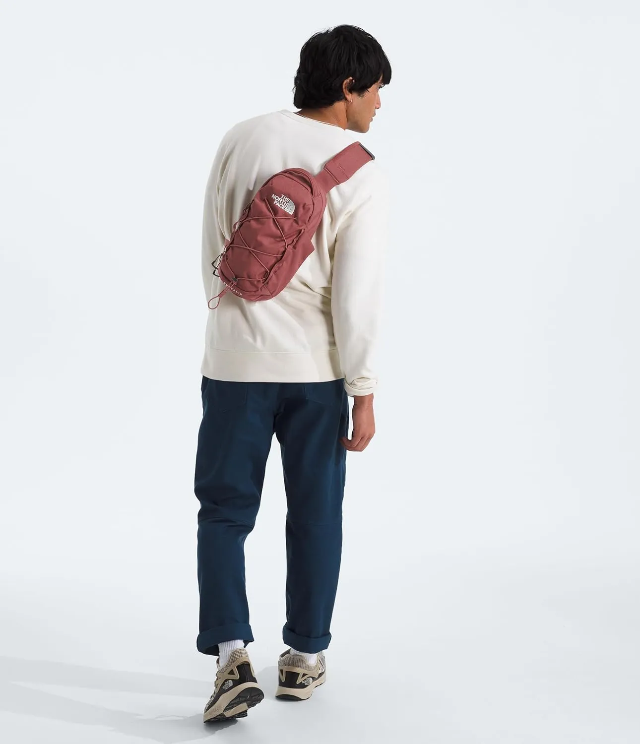 THE NORTH FACE Borealis Sling Bag, Canyon Dust Dark Heather, One Size