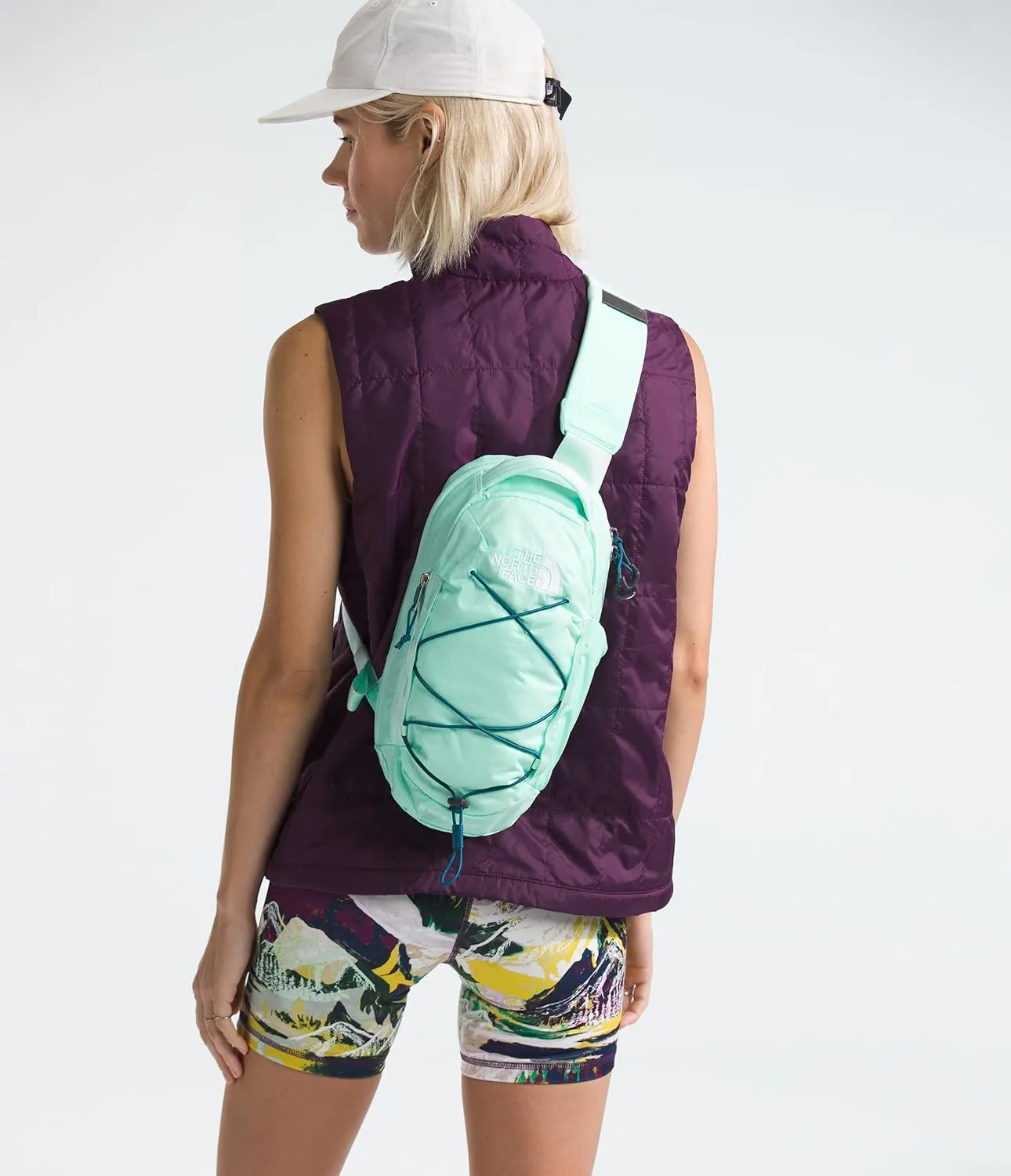 THE NORTH FACE Borealis Sling Bag, Crater Aqua/Blue Moss, One Size