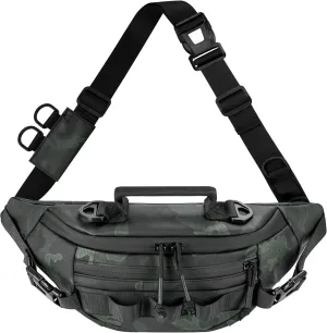 THKFISH Waterproof Fishing Tackle Waist Bag for Women & Men - Portable Sling for Outdoor Fly Fishing