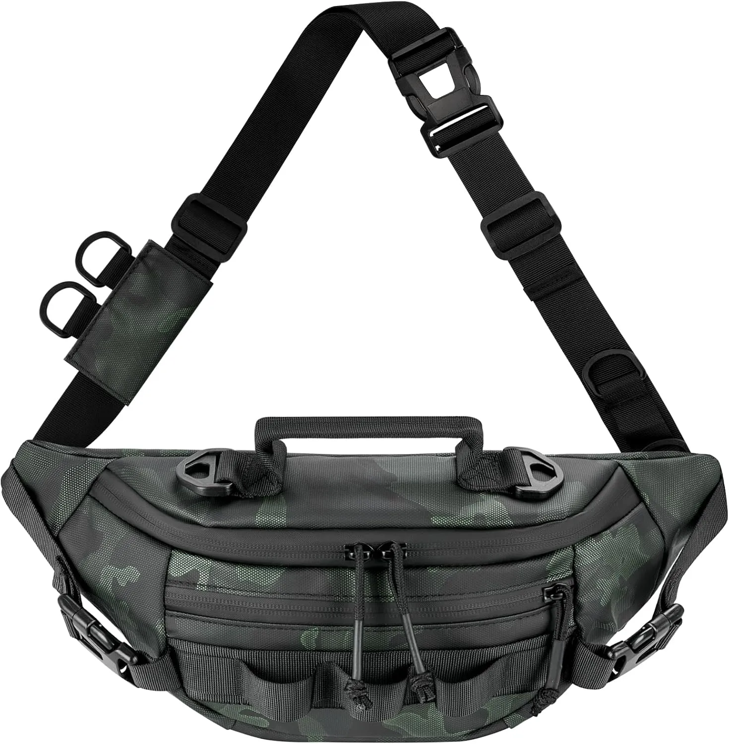 THKFISH Waterproof Fishing Tackle Waist Bag for Women & Men - Portable Sling for Outdoor Fly Fishing