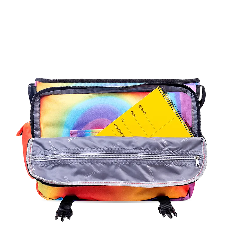 Thomas Laptop Messenger Bag in Heat