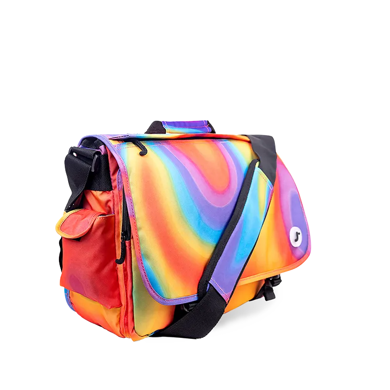 Thomas Laptop Messenger Bag in Heat