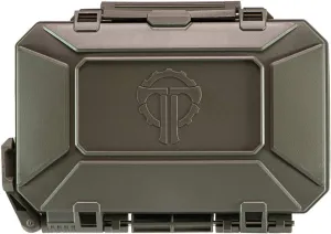 Thyrm DarkVault Comms Critical Gear Case, original version, Waterproof, Attachable to MOLLE (Olive Drab) rugged storage for Cell Phone, GPS, tools, Made in USA