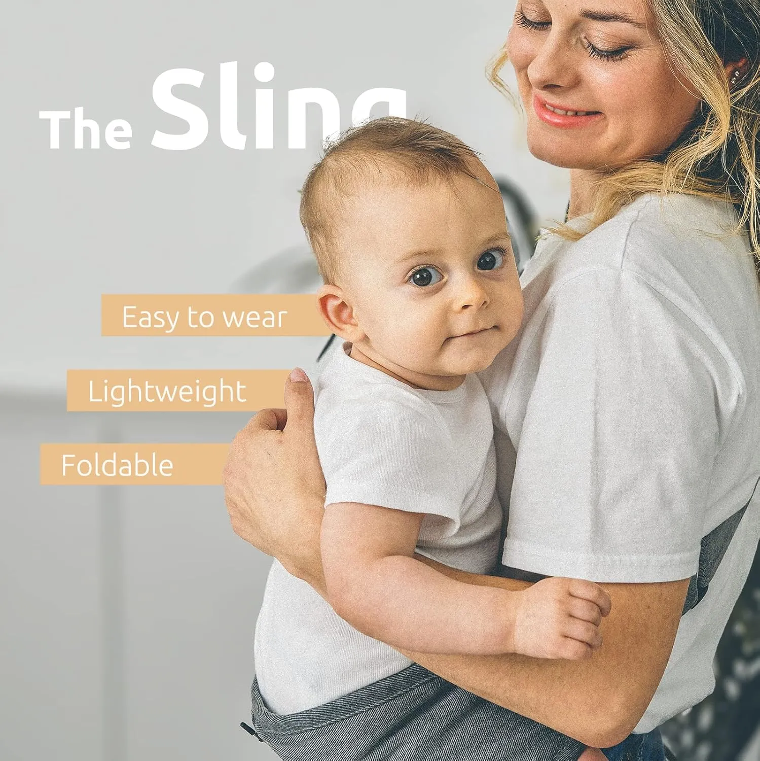 Toddler Sling, Ergonomic Baby Sling Carrier with Adjustable Strap, Soft Padding & Non-Slip Hip Seat, Perfect for Infant and Toddler(7-44 lbs), Leopard
