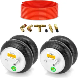 TORQUE 2 pcs of 6401 Air Bag Replacement for 6401 Firestone Ride Rite Air Bags and Torque Airbag Suspension Kits, Fittings Tubing (Replaces Firestone 6401 Air Bag Airbag Ride Rite) (2 x TR6401)