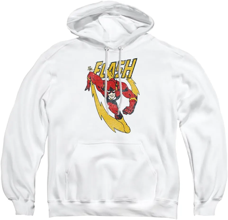 Trevco JLA Lightning Trail Unisex Adult Pull-Over Hoodie
