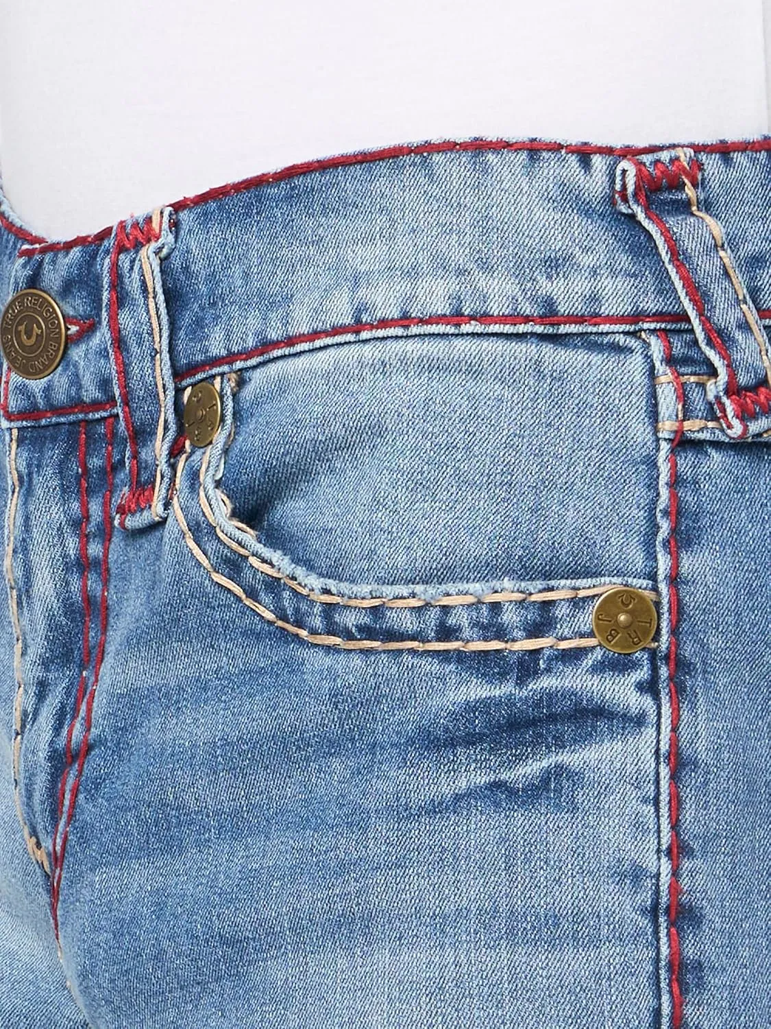 True Religion Men's Ricky Super T Flap 1/2"