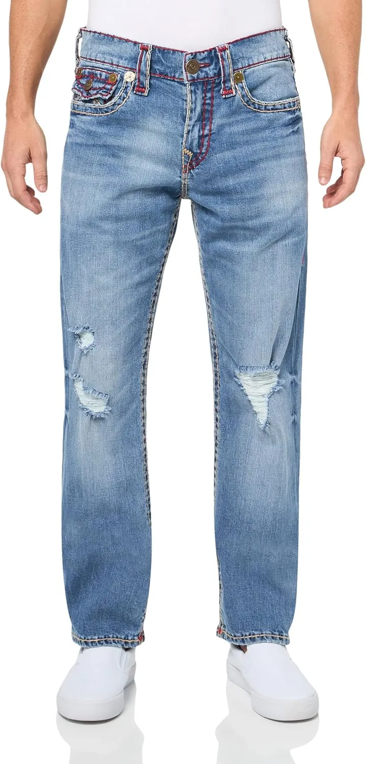 True Religion Men's Ricky Super T Flap 1/2"