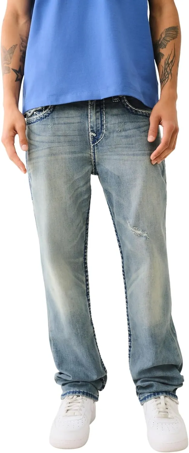 True Religion Men's Ricky Super T Flap 1/2"