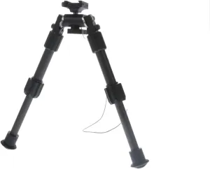 TRUGLO Tac Pod Carbon Pro Adjustable Lightweight Durable Portable Rifle Bipod w/Pivoting Base - Mount Style & Leg Length Options