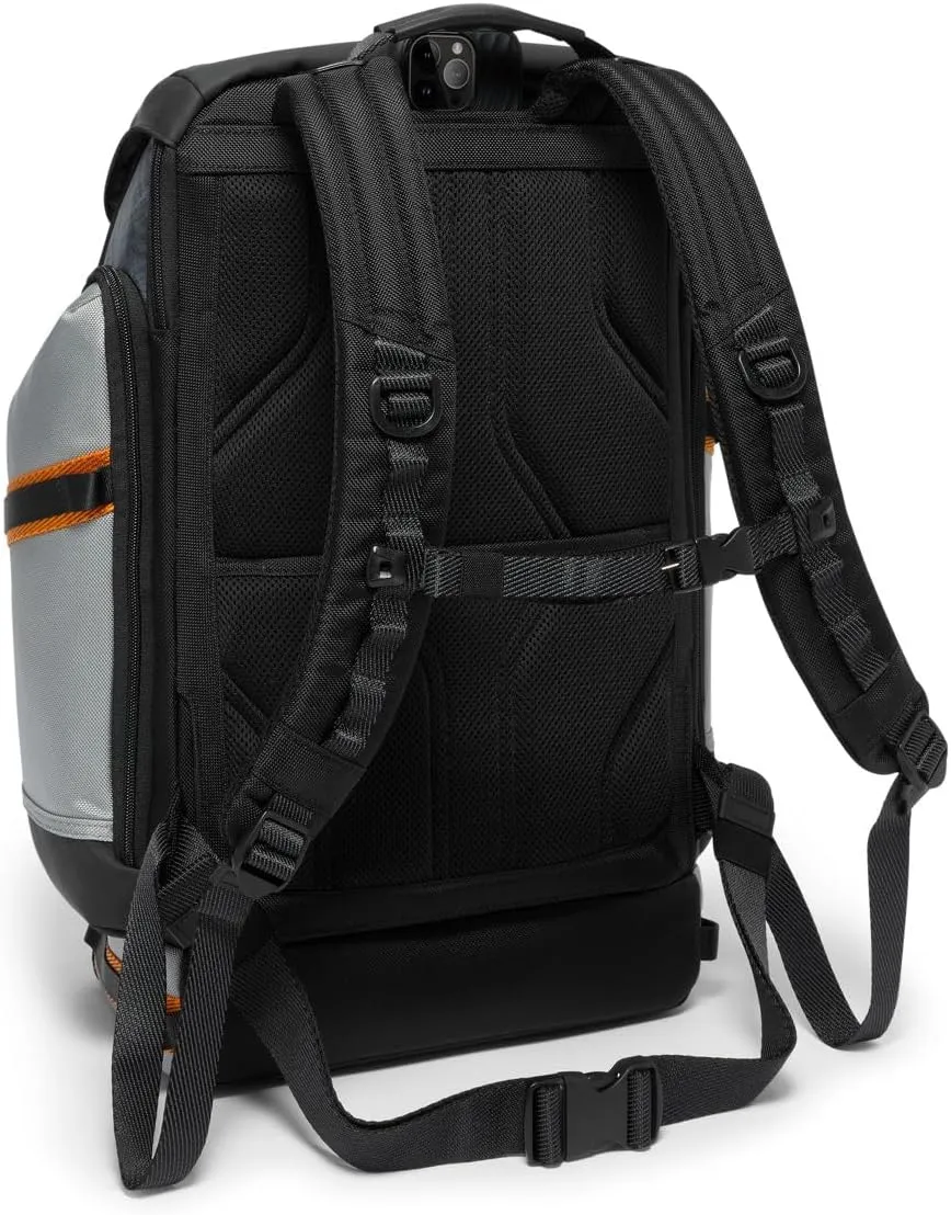 TUMI - Alpha Bravo Expedition Flap Backpack - Large Carry On Backpack - 21.0" X 12.5" X 7.5" - Fits up to 17" Laptop - Steel
