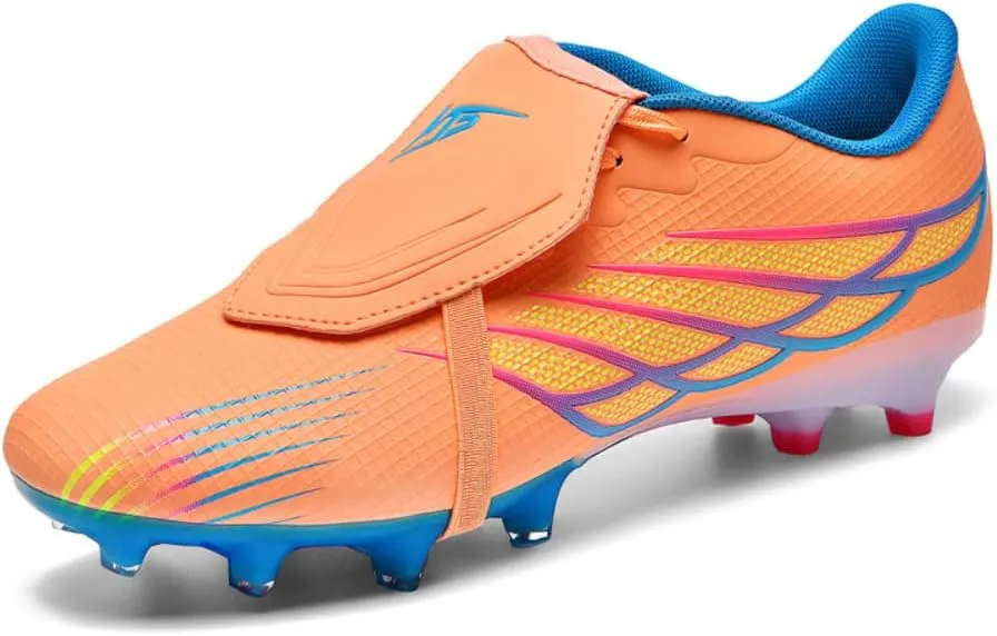 Unisex Retro Soccer Cleats Football Shoes,TF/AG Studs for Indoor/Outdoor Training, Lacrosse, Baseball Premium Leather,Mens Soccer Shoes