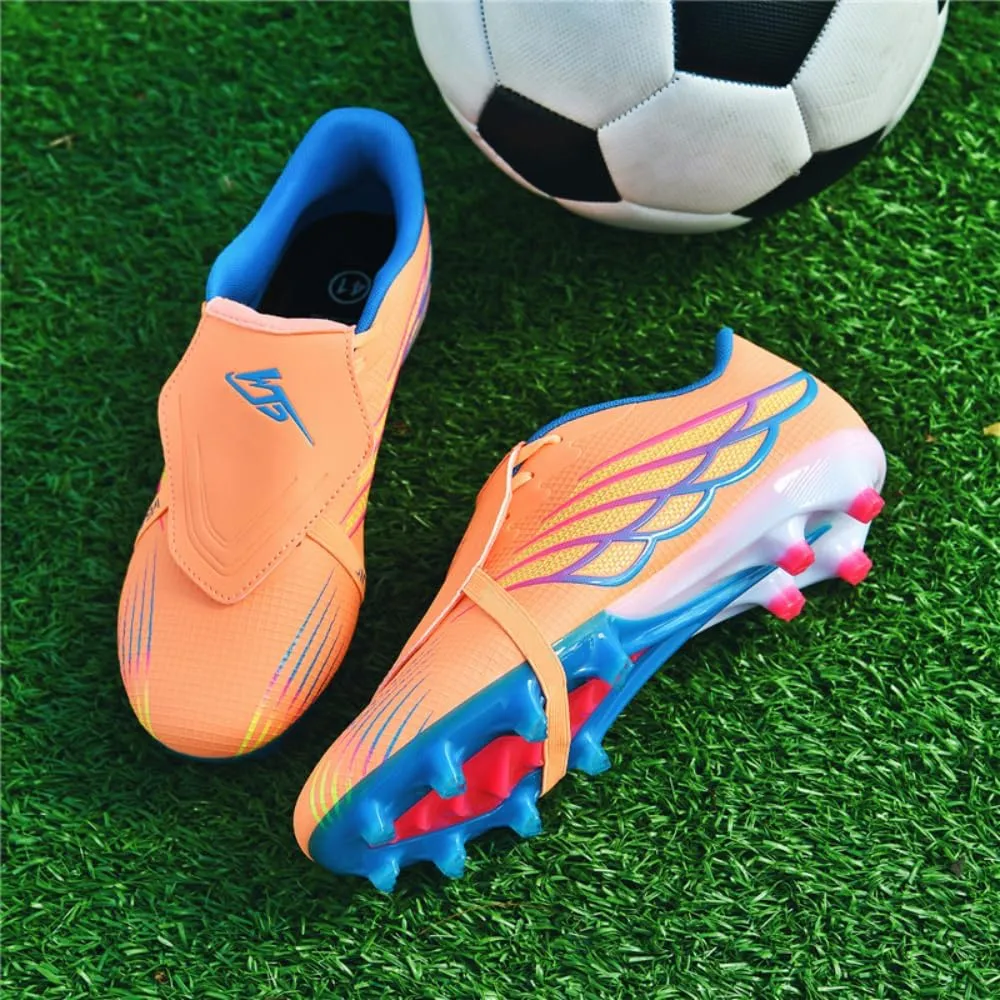 Unisex Retro Soccer Cleats Football Shoes,TF/AG Studs for Indoor/Outdoor Training, Lacrosse, Baseball Premium Leather,Mens Soccer Shoes