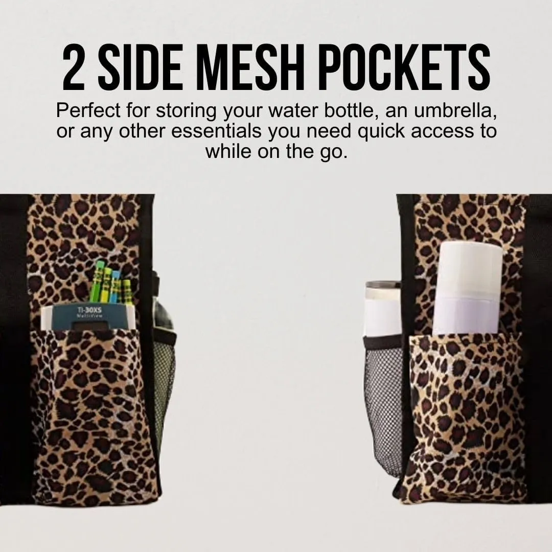 Utility Tote Bag with Zipper Top - Large Multipurpose Tote Organizer Bag