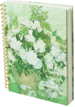 Van Gogh Mixed Media A4 Sketch Book, Spiral Bound Sketch Pad, 1 Pack 60Sheets (98lb/160gsm), Acid Free Art Sketchbook Sketching Drawing Painting Thick Paper for Kids Adults Beginners Artists
