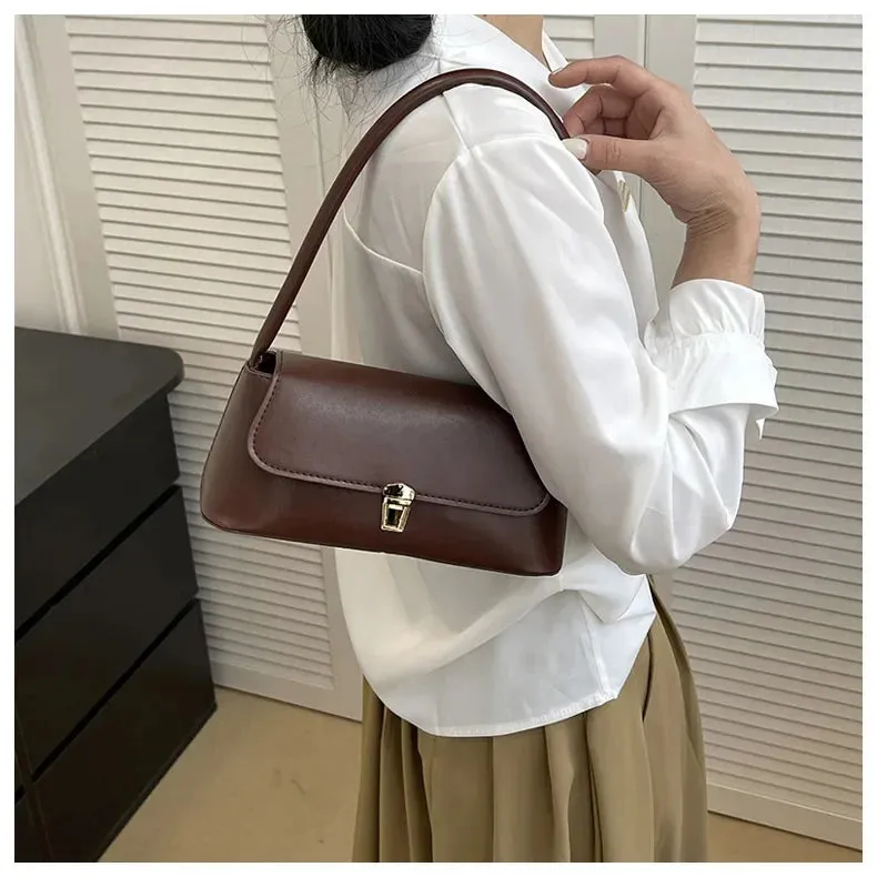 Veloria™ Retro Flap Shoulder Bag