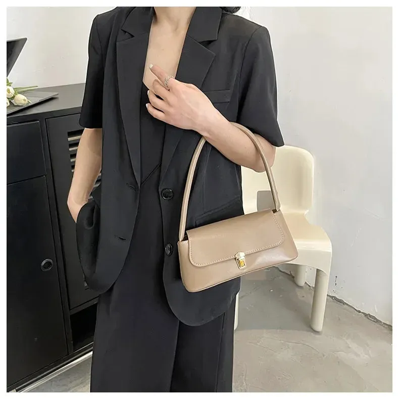 Veloria™ Retro Flap Shoulder Bag