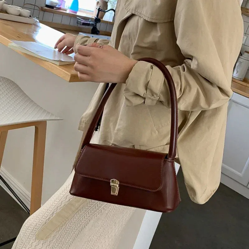 Veloria™ Retro Flap Shoulder Bag
