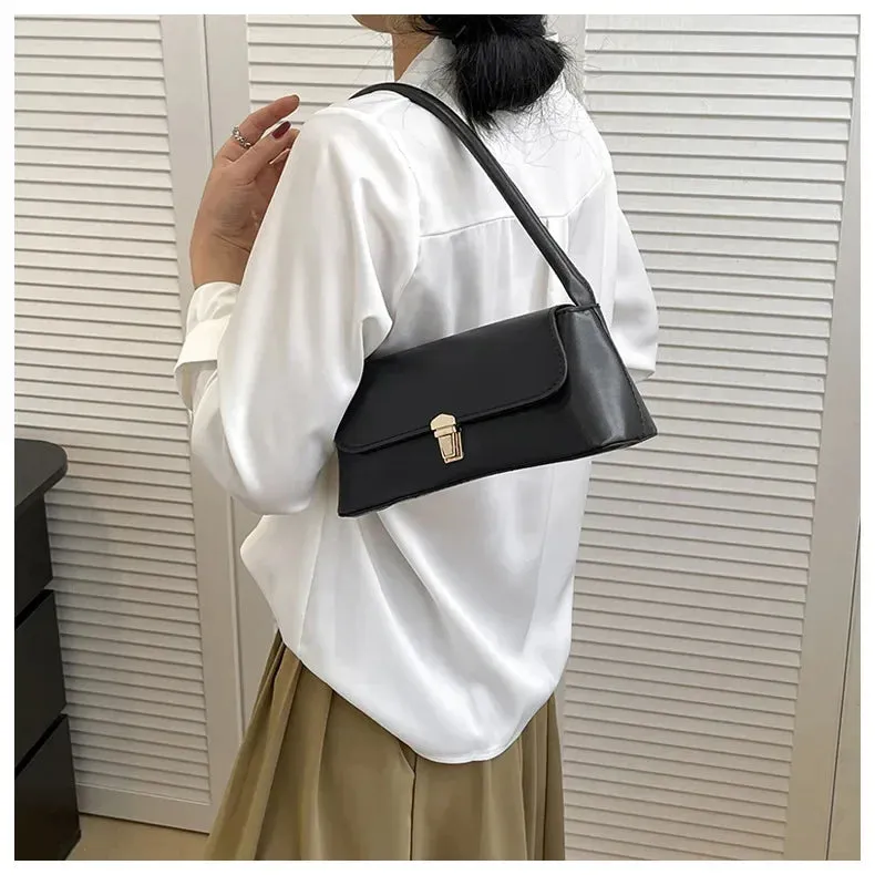 Veloria™ Retro Flap Shoulder Bag
