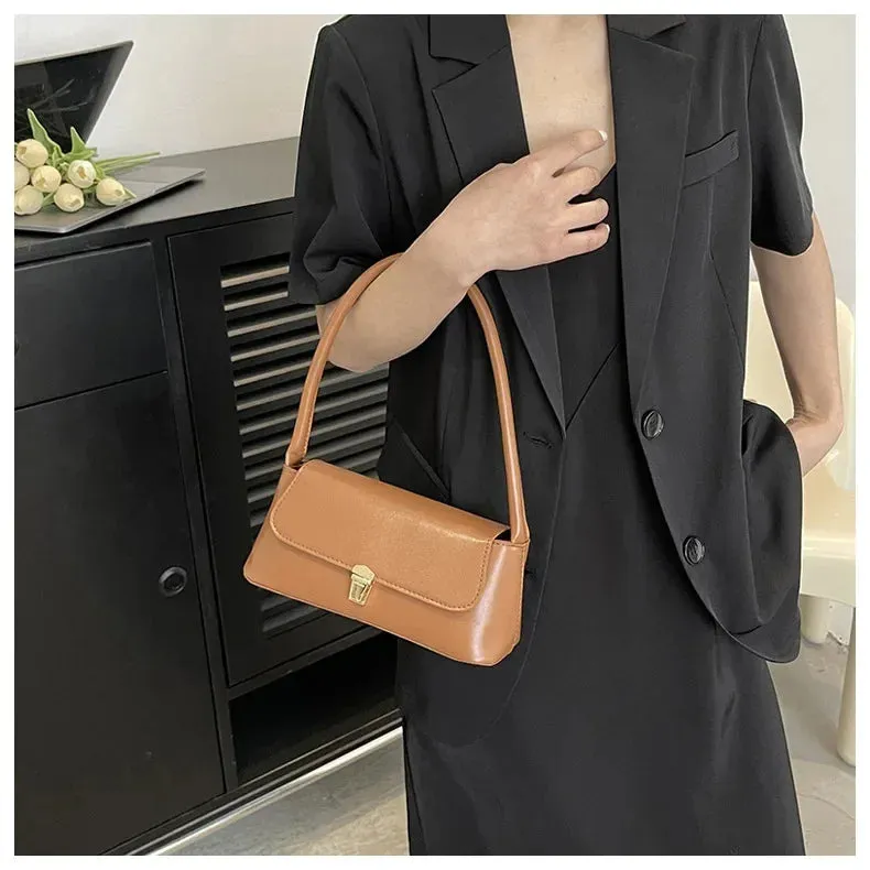 Veloria™ Retro Flap Shoulder Bag