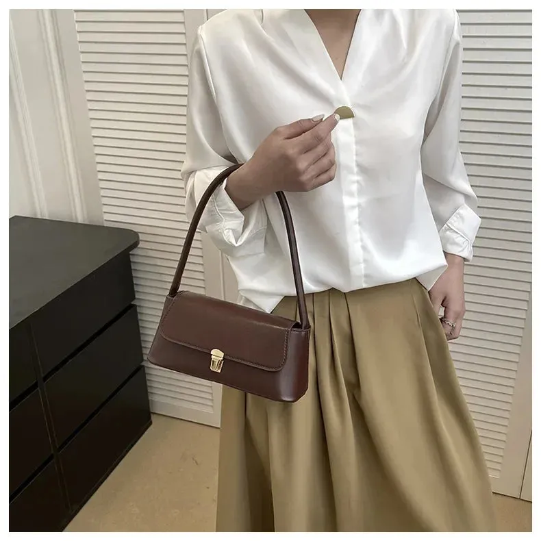Veloria™ Retro Flap Shoulder Bag