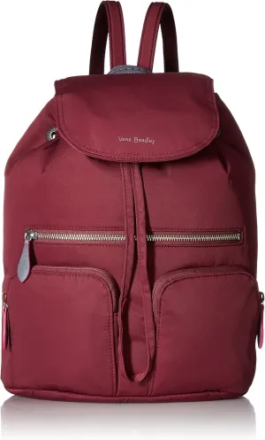 Vera Bradley Women's Midtown Cargo Backpack, Hawthorn Rose, One Size