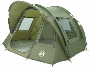 vidaXL Fishing Tent 2-Person Olive Green Waterproof