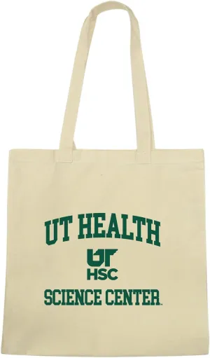 W Republic The University of Tennessee Health Science Center Seal College Tote Bag - Natural,