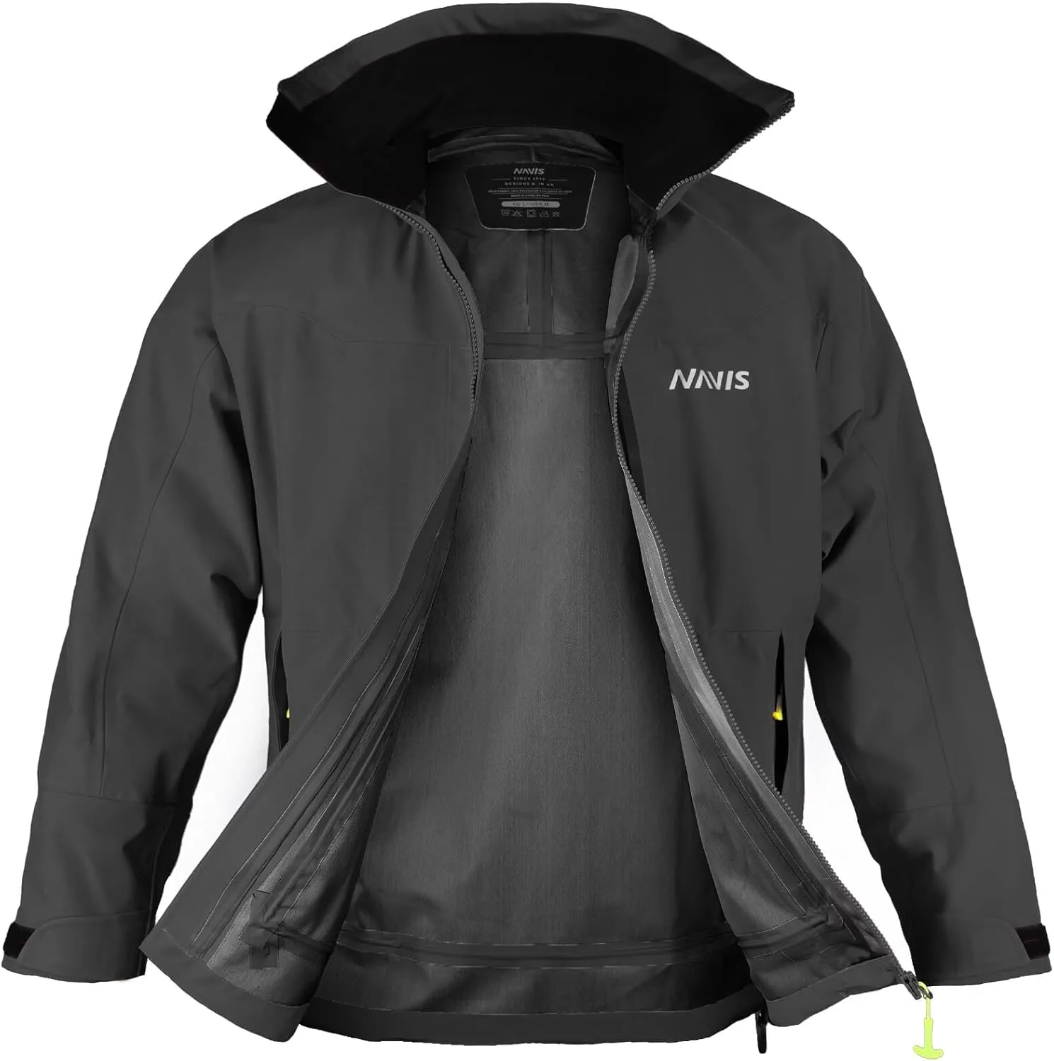 Waterproof Fishing Rain Suit - Wading Jacket & Bib Pants Set for Men, Foul Weather Gear