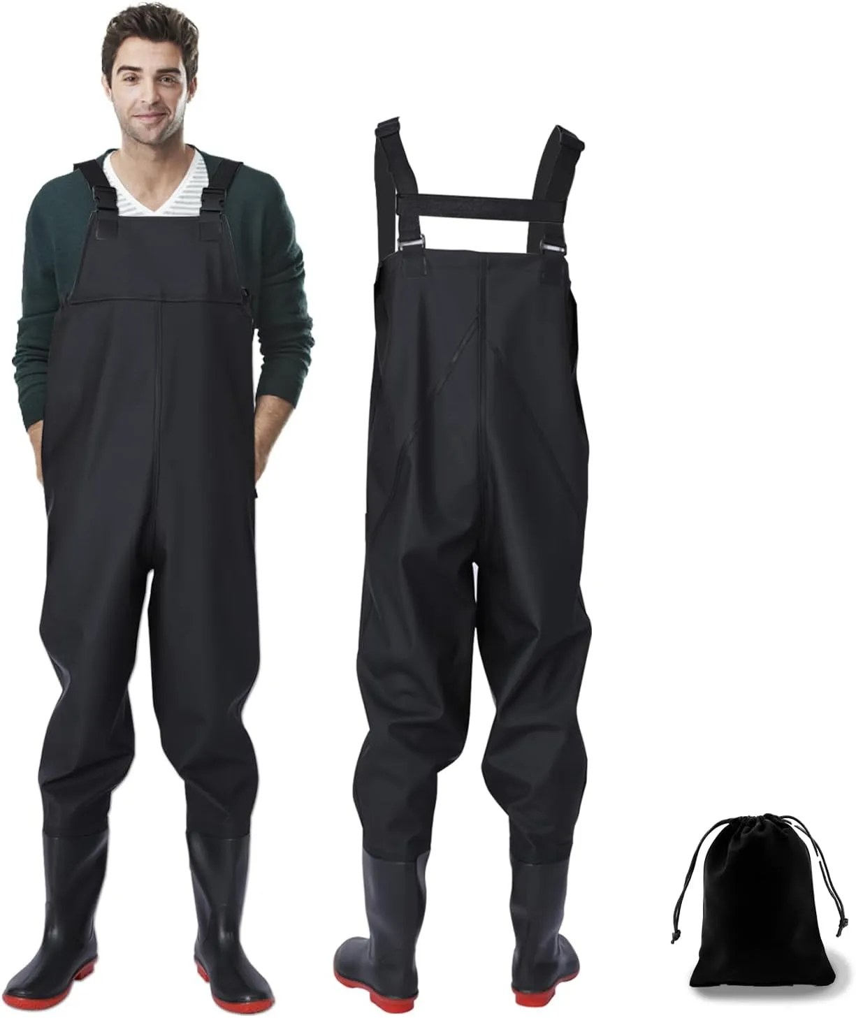 Waterproof Fishing Waders for Men & Women - Lightweight