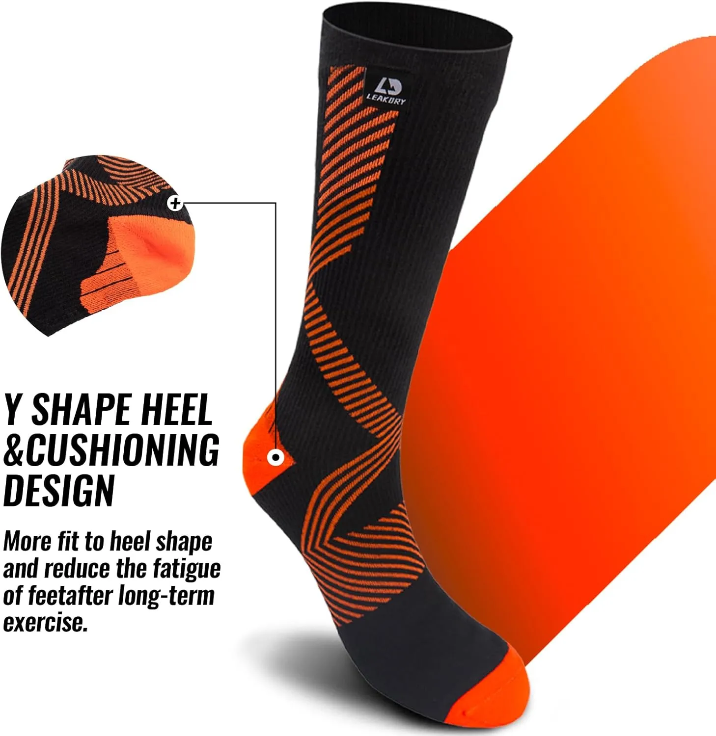 Waterproof Socks,Mid Calf Socks,Merino Wool Thermal Ligthweight Breathable,Hiking,Cycling,Running,Skiing,Fishing