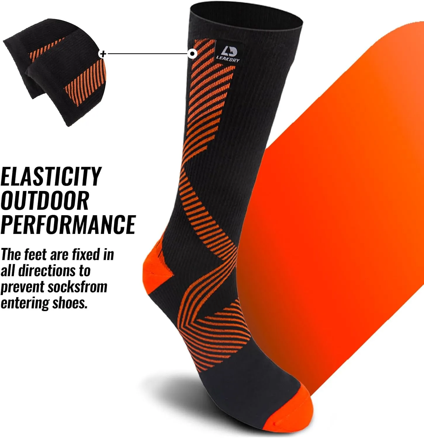 Waterproof Socks,Mid Calf Socks,Merino Wool Thermal Ligthweight Breathable,Hiking,Cycling,Running,Skiing,Fishing