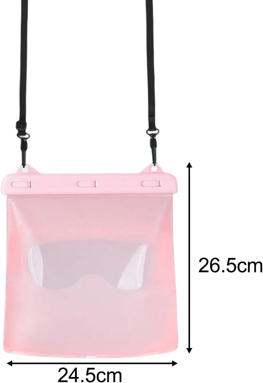 Waterproof Storage Bag, Shoulder Strap Adjustable Dry Bags, for Water Sports Swim Training Fishing Kayaking Hiking