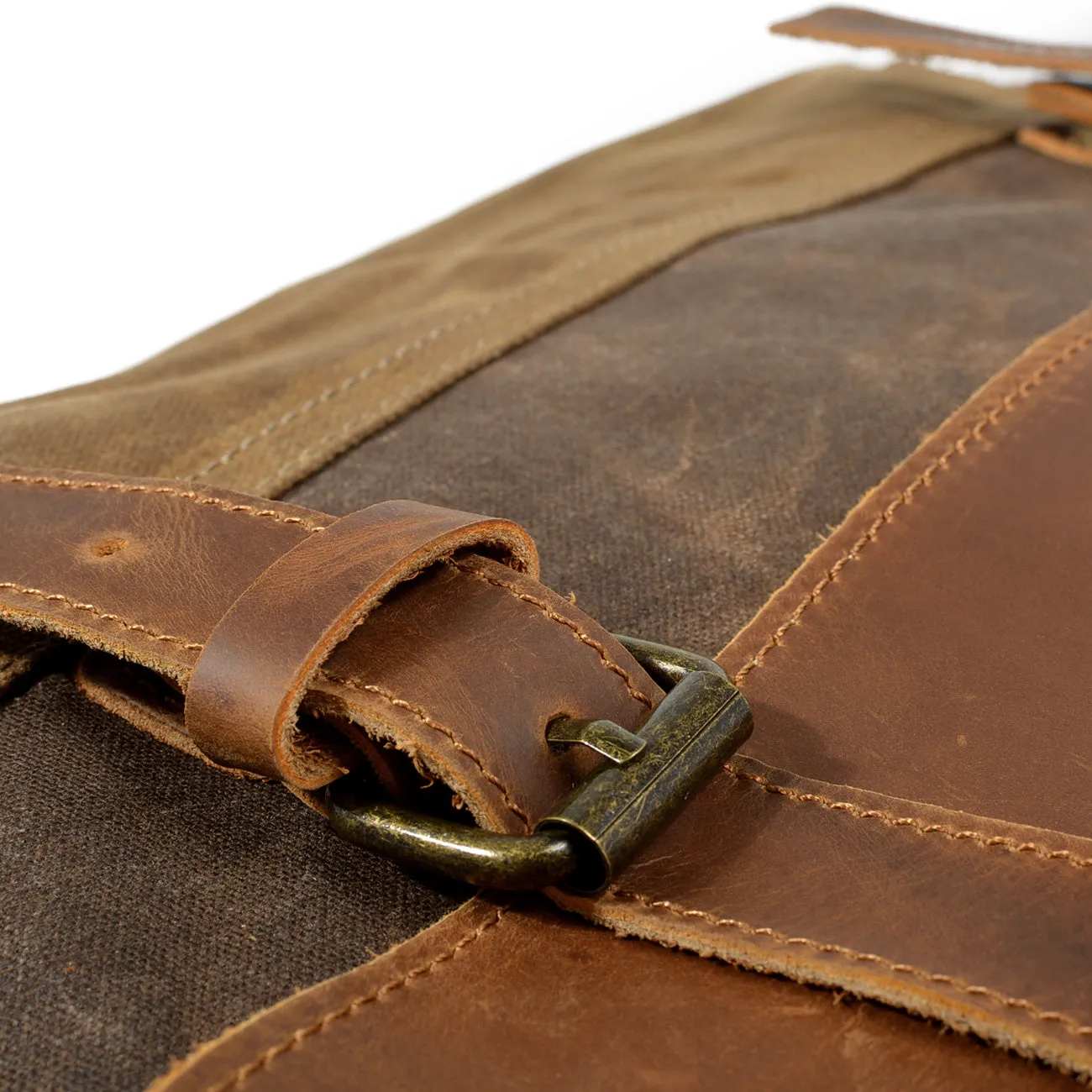 Waxed Canvas Messenger Bag | Atacama