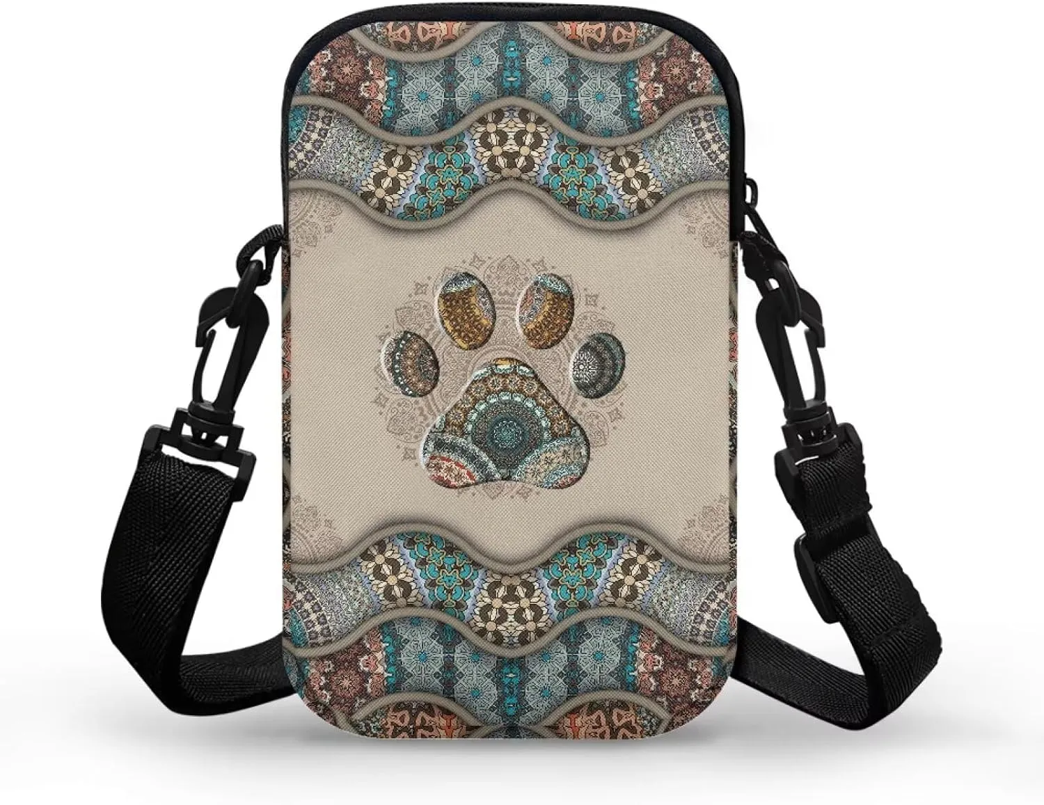 WELLFLYHOM Small Crossbody Bag for Women Phone Purse Messenger Pouch Mini Shoulder Handbag
